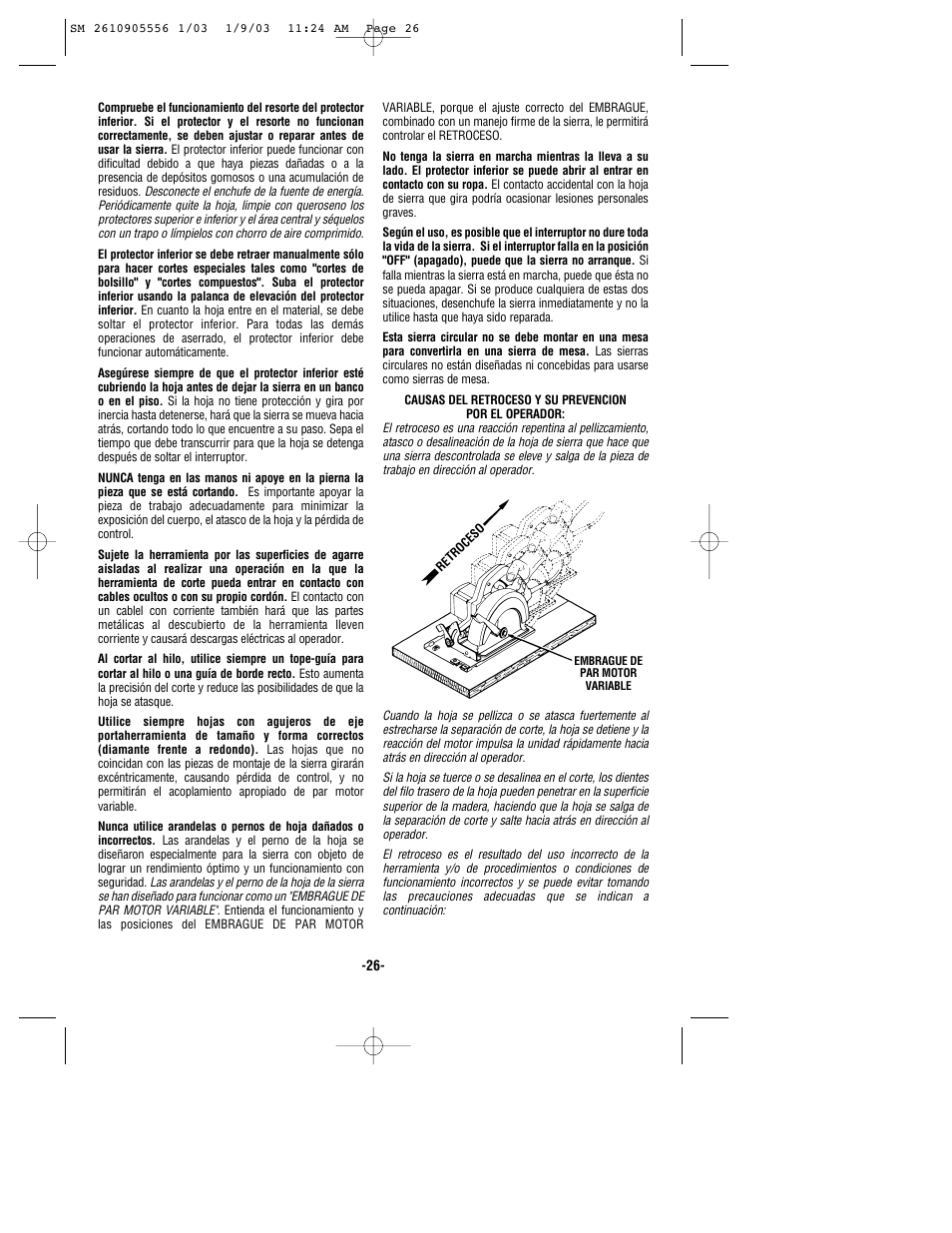 Skil HD5510 User Manual | Page 26 / 36