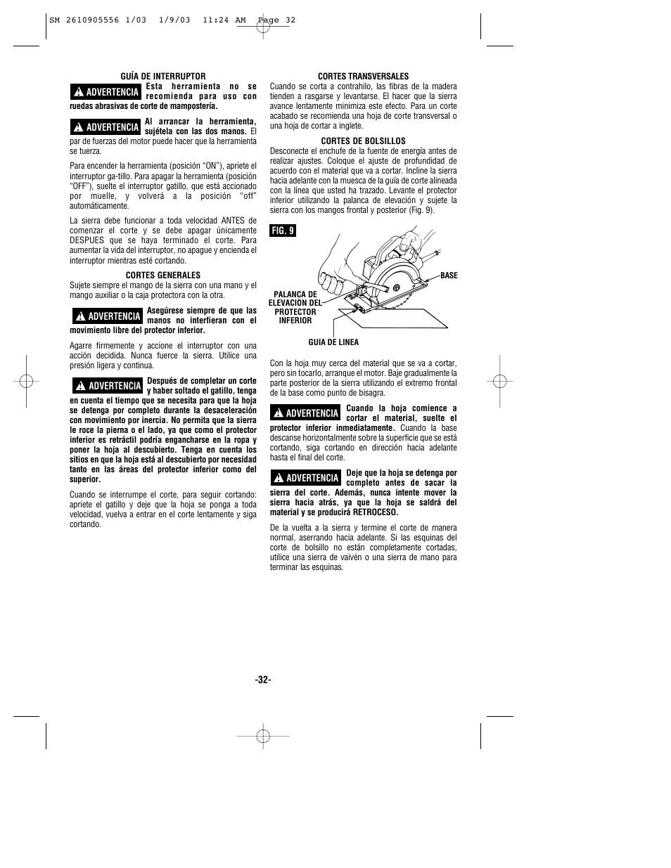 Skil HD5510 User Manual | Page 32 / 36