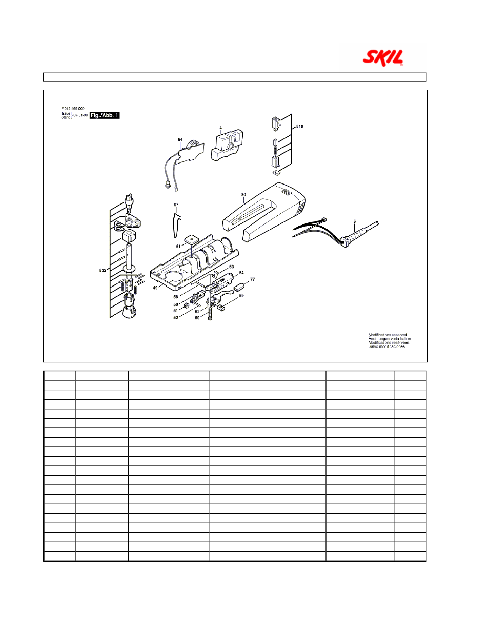 Skil 4690 User Manual | 1 page