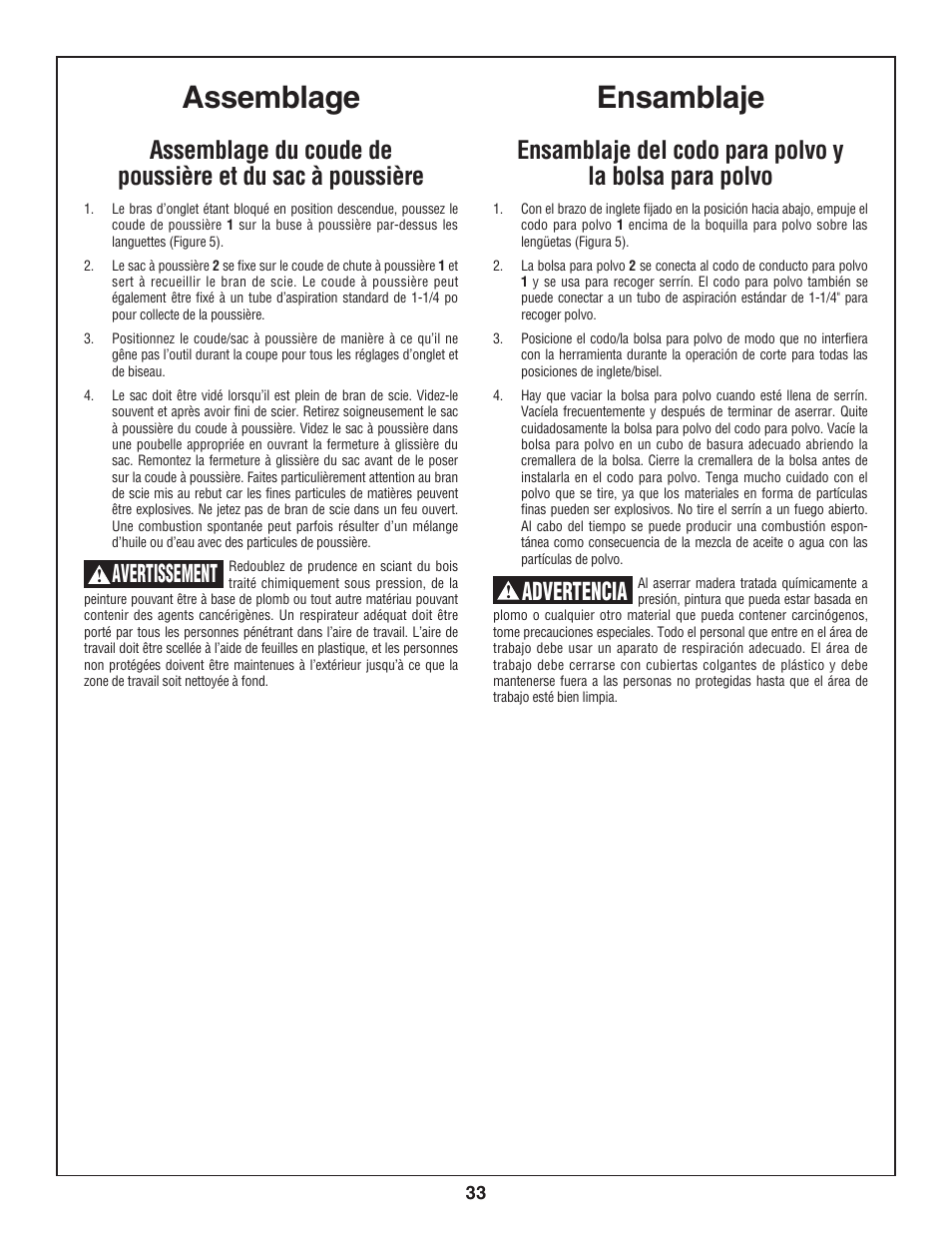 Ensamblaje, Assemblage, Advertencia | Avertissement | Skil 3800-02 User Manual | Page 33 / 72