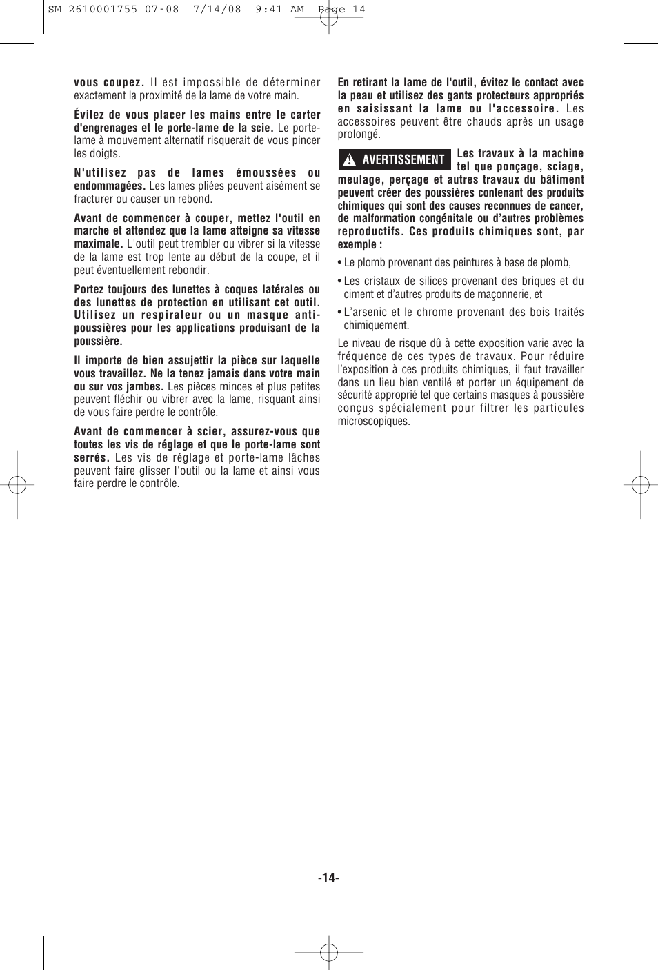 Skil 9215 User Manual | Page 14 / 32