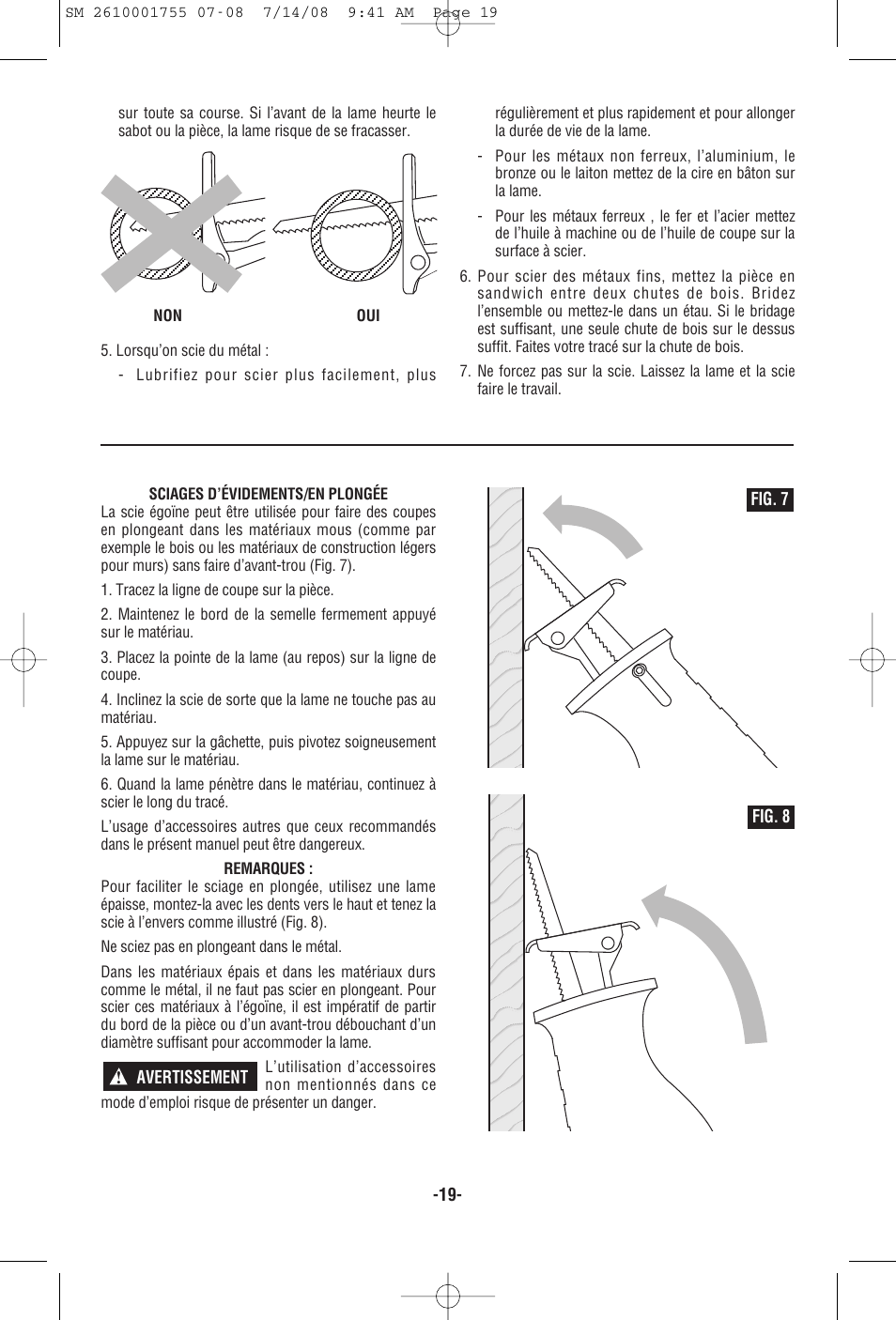 Skil 9215 User Manual | Page 19 / 32