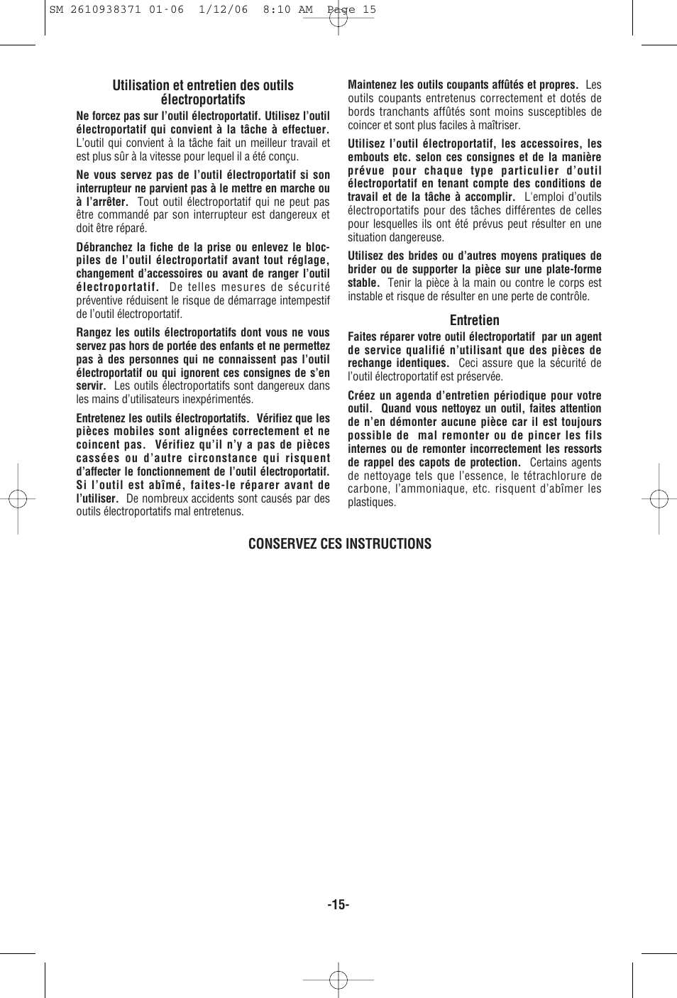 Skil 7300 User Manual | Page 15 / 40