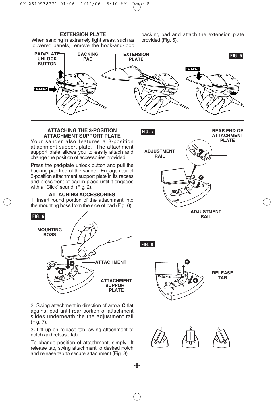 Skil 7300 User Manual | Page 8 / 40