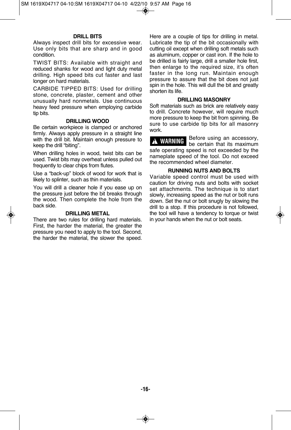 Skil 2860 User Manual | Page 16 / 56