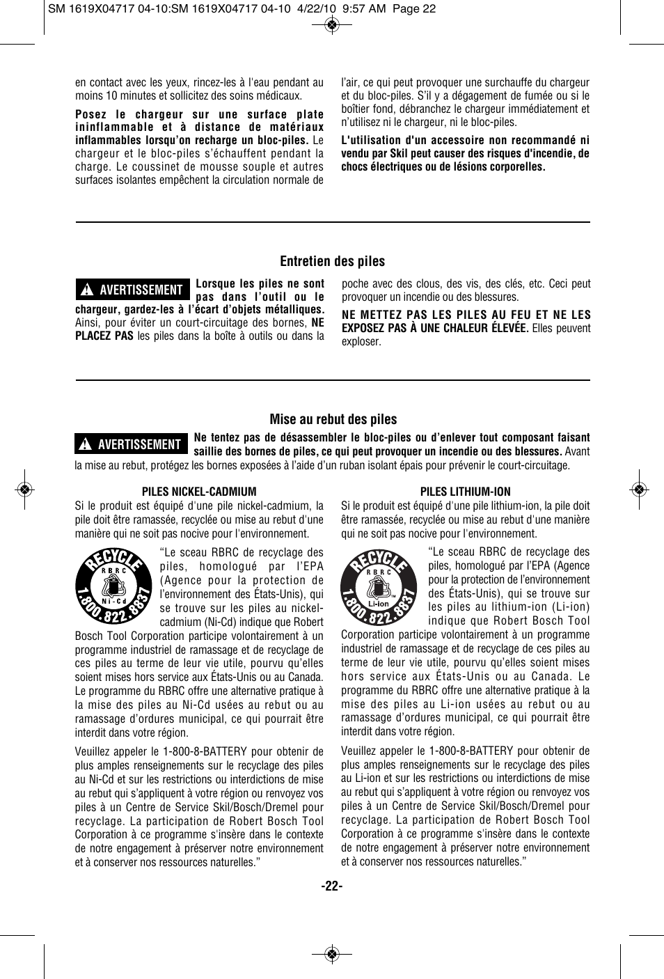 Skil 2860 User Manual | Page 22 / 56