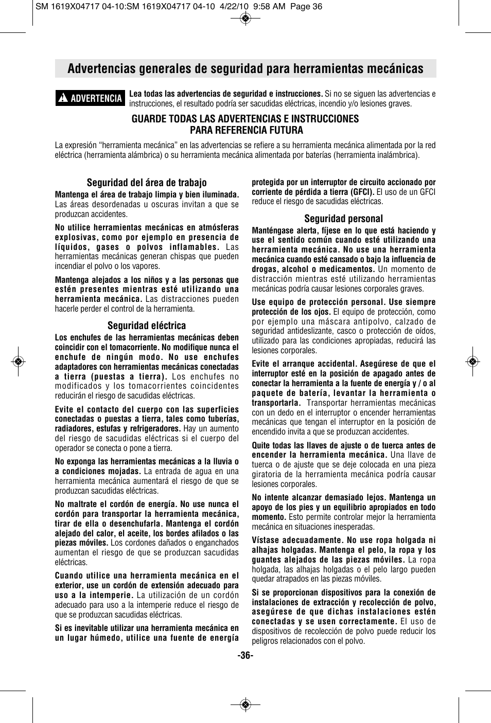 Skil 2860 User Manual | Page 36 / 56