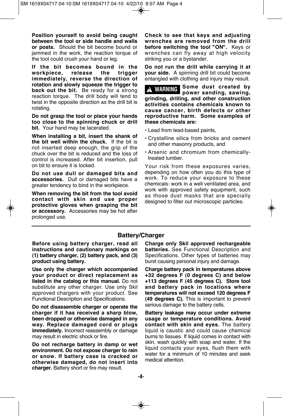 Skil 2860 User Manual | Page 4 / 56