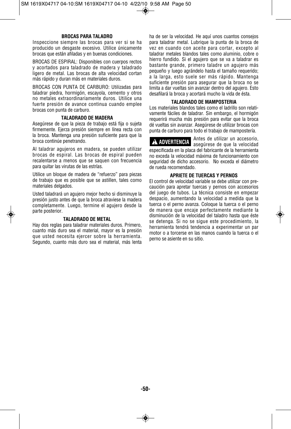 Skil 2860 User Manual | Page 50 / 56