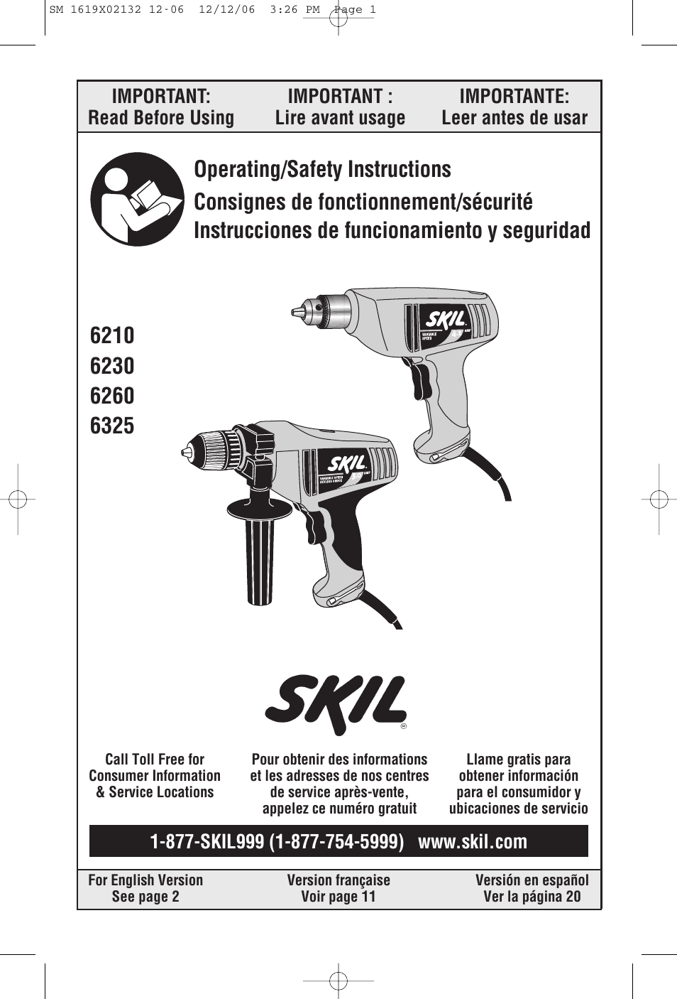 Skil 6230 User Manual | 32 pages