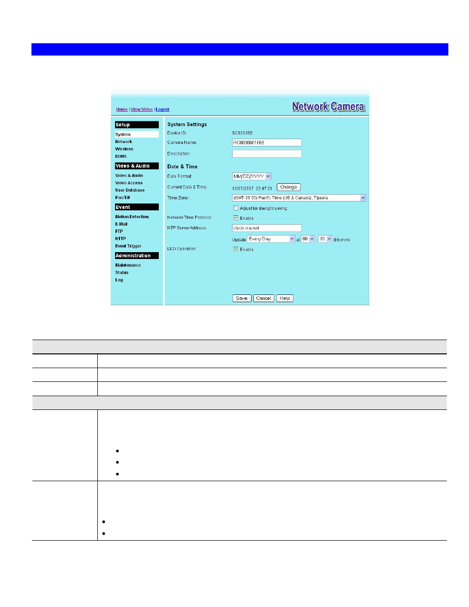 System screen | Spectra Watermakers BlueScale Vision 956YH60001 User Manual | Page 32 / 83