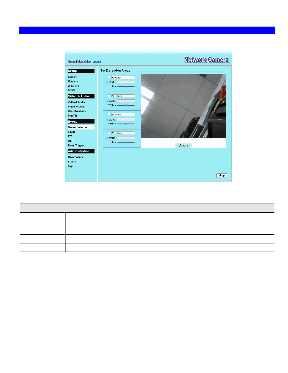 Motion detection screen | Spectra Watermakers BlueScale Vision 956YH60001 User Manual | Page 46 / 83