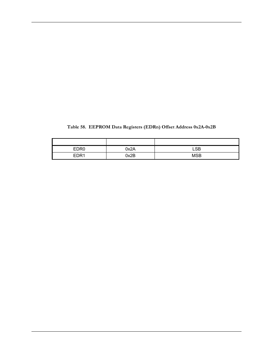 28 eeprom data registers (edr0 – edr1), 3 accessing the serial eeprom, 1 reading an eeprom address | 28 f | SBE HighWire HW400c/2 User Manual | Page 75 / 104