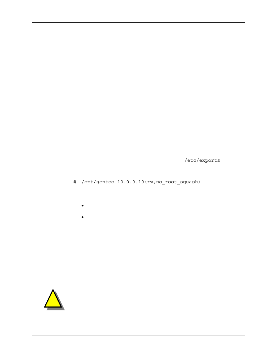 4 configuring the host system, 1 modifying the host path, 2 configuring the host nfs server | SBE HighWire HW400c/2 User Manual | Page 81 / 104