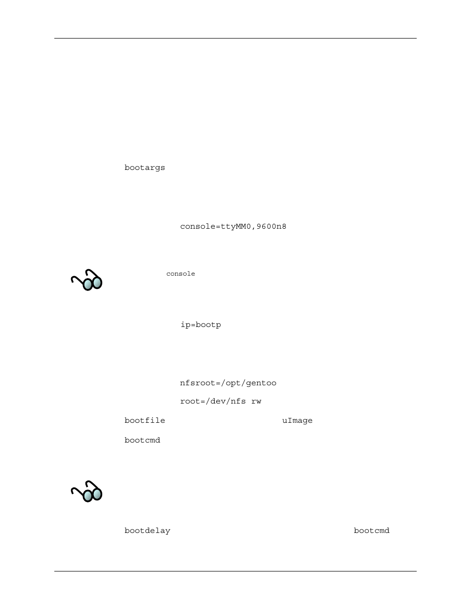 2 u-boot environment variables | SBE HighWire HW400c/2 User Manual | Page 89 / 104