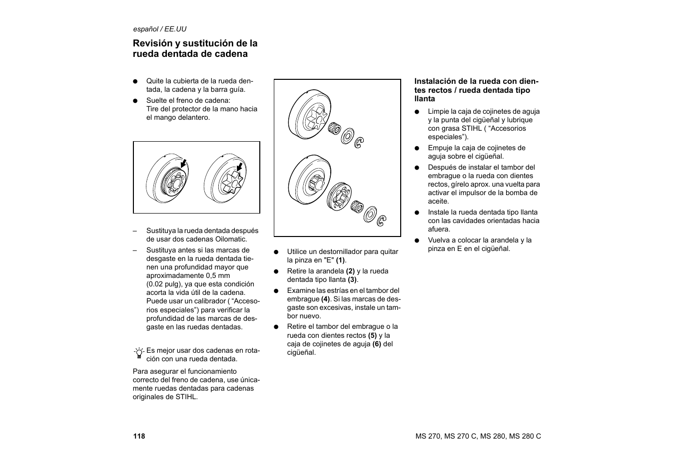 Solo USA MS 270 User Manual | Page 119 / 134
