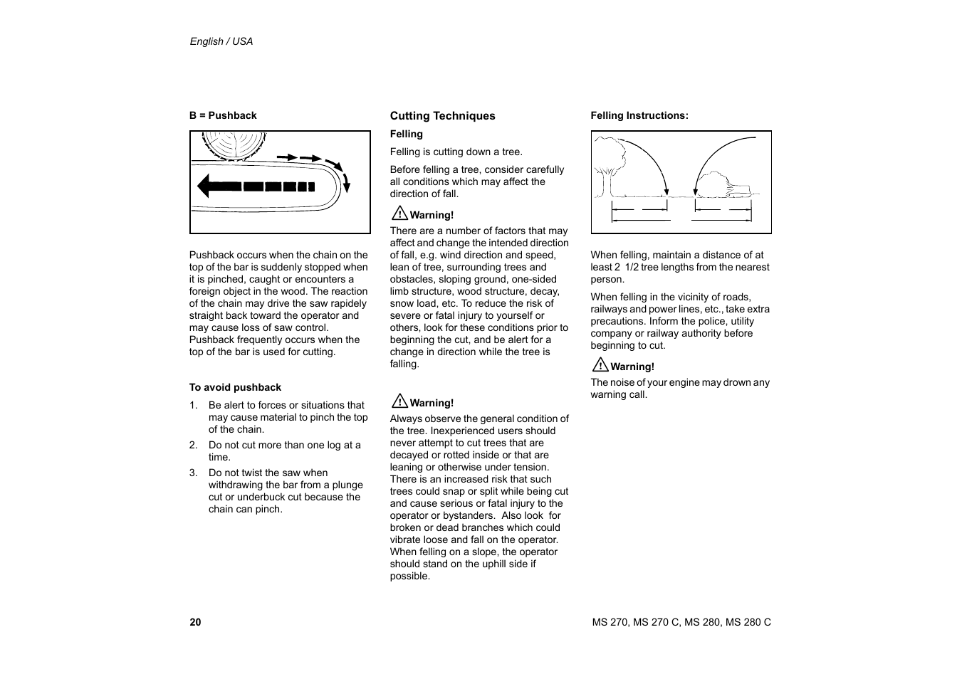 Solo USA MS 270 User Manual | Page 21 / 134