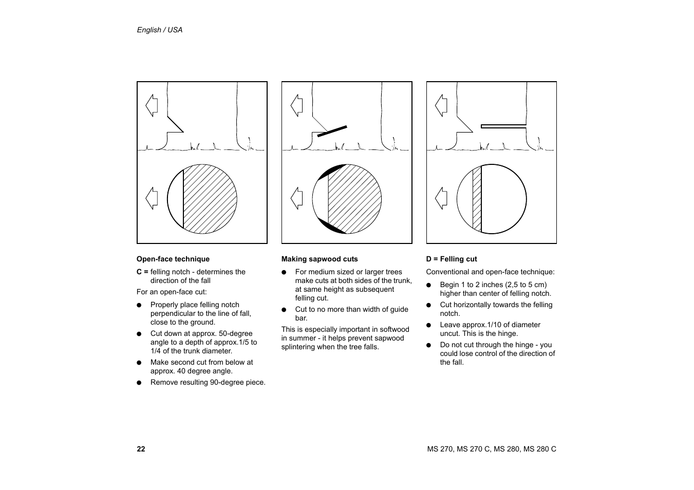 Solo USA MS 270 User Manual | Page 23 / 134