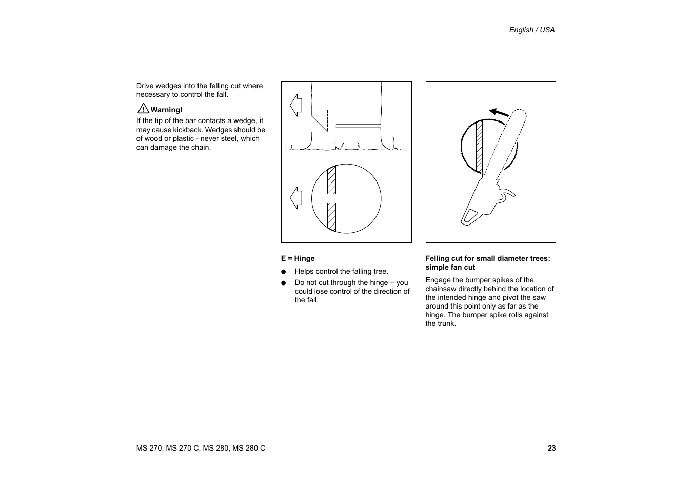 Solo USA MS 270 User Manual | Page 24 / 134