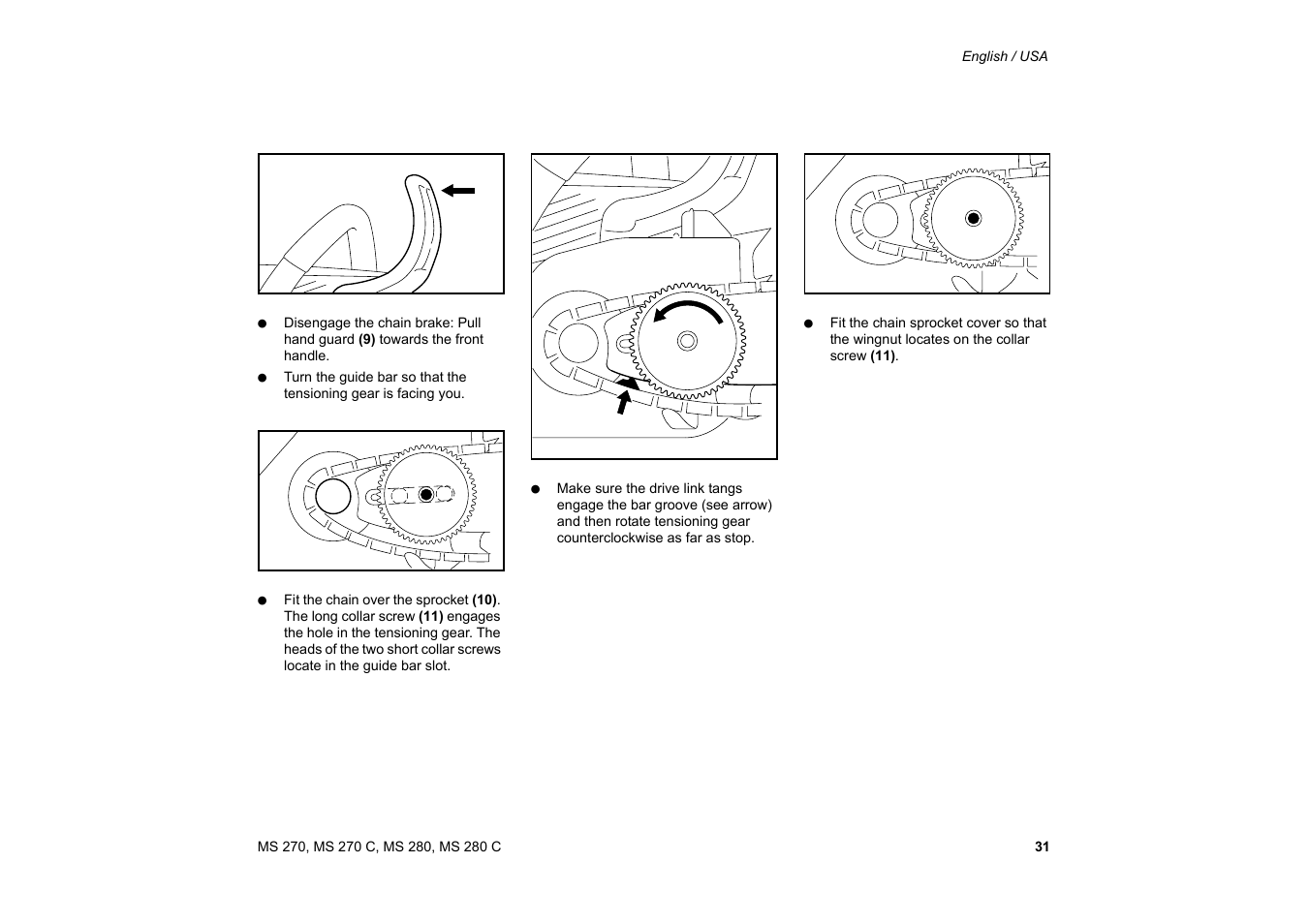 Solo USA MS 270 User Manual | Page 32 / 134