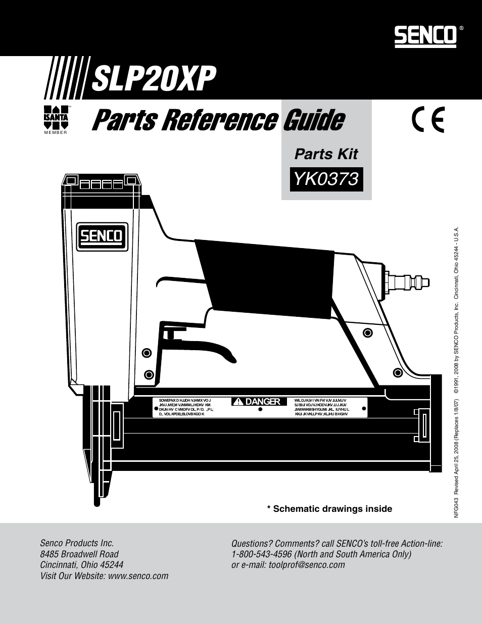 Senco SLP20XP User Manual | 4 pages