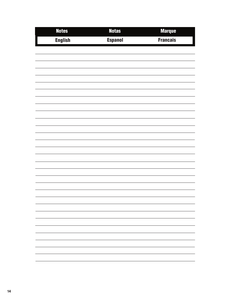 Senco M3 User Manual | Page 14 / 16