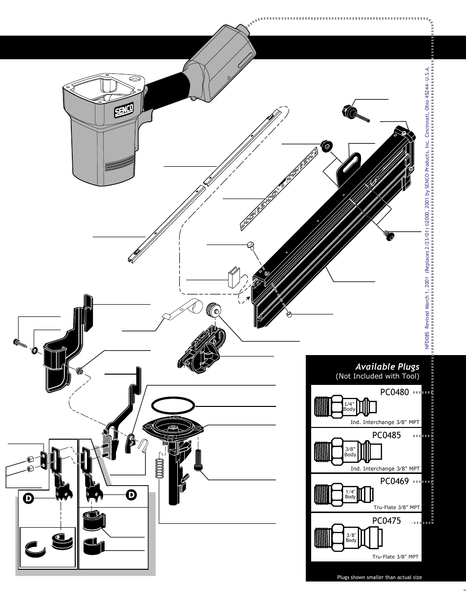 Senco FramePro 700XL User Manual | Page 3 / 4