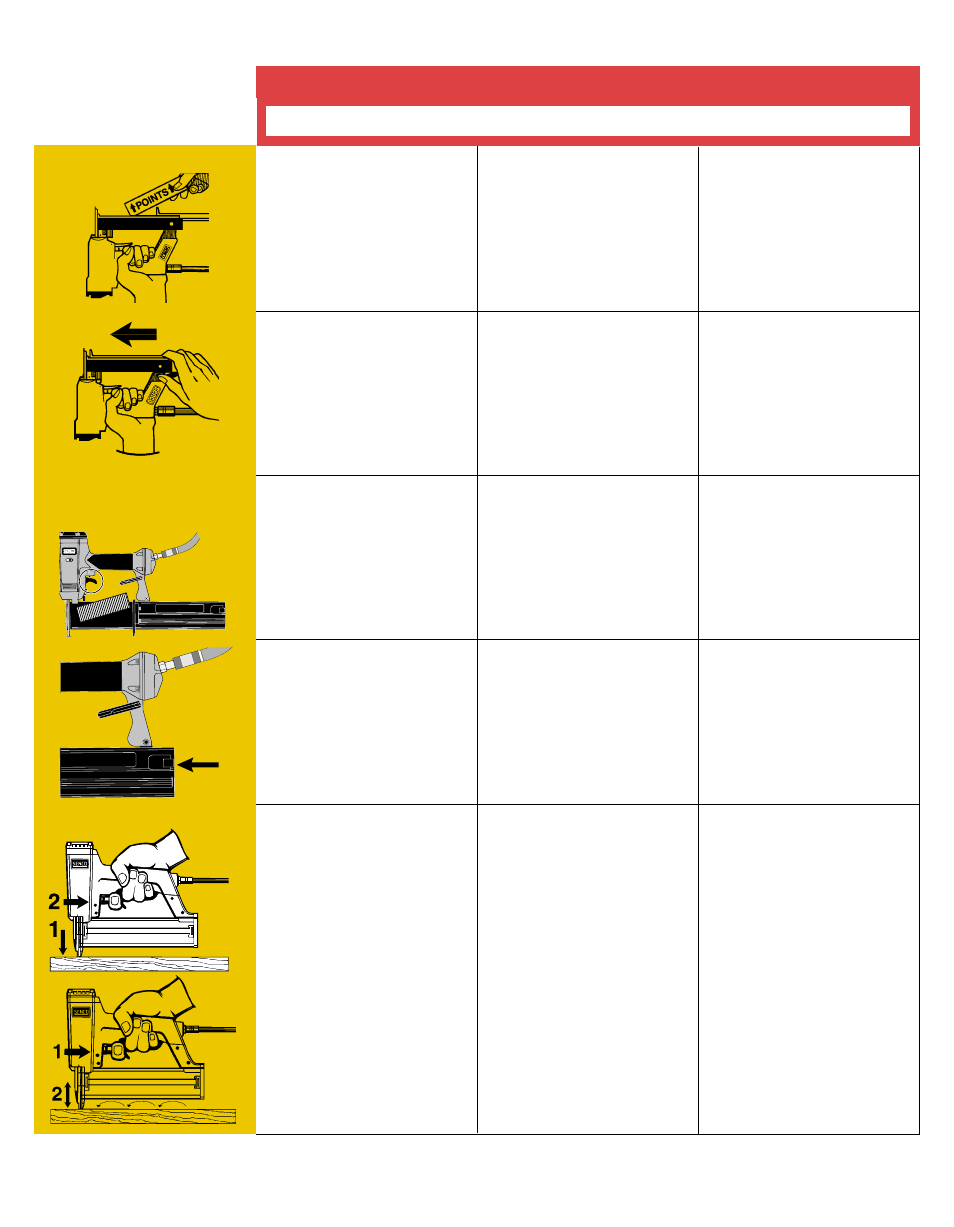 Dansk italian espanol | Senco SLP20 User Manual | Page 12 / 36