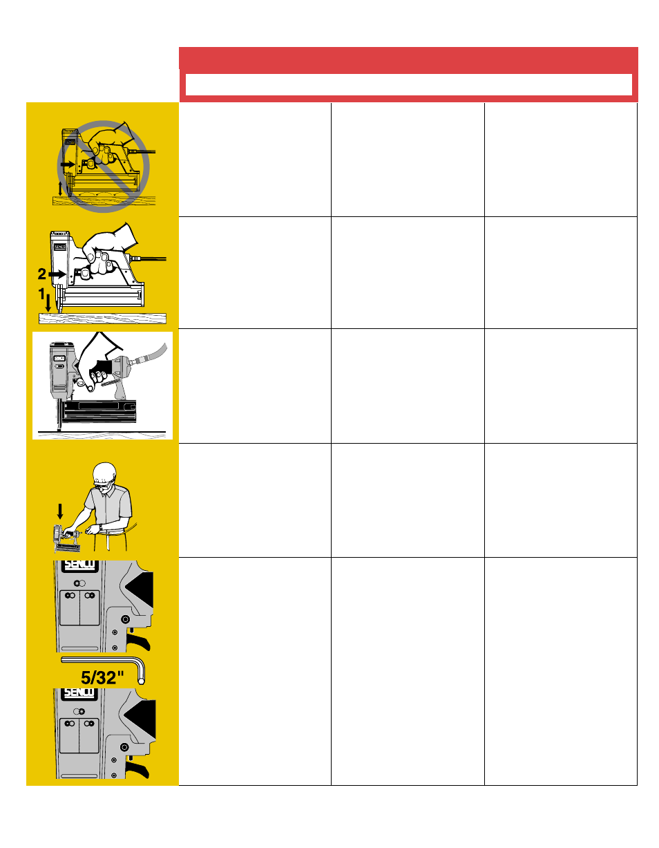 English, Deutsch nederlands, Slp20 only | Finish pro™ 25, Tool use bedienungsanleitung gebruiksaanwijzing | Senco SLP20 User Manual | Page 13 / 36