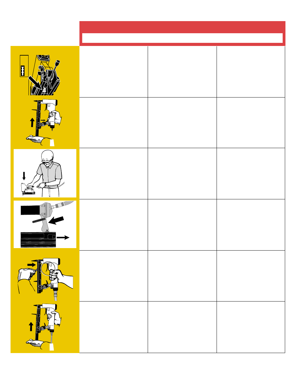 Suomi norwegian, Francais, Shp10 only | Käyttöohjeet, Bruksanvisning utilisation de l’outil | Senco SLP20 User Manual | Page 8 / 36