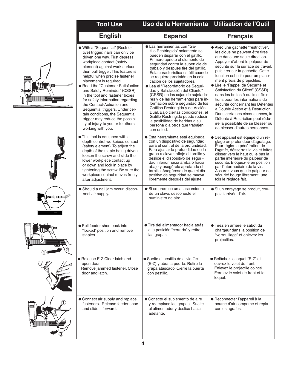 Senco SLS25XP User Manual | Page 4 / 10