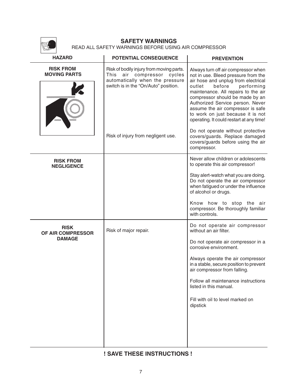 Senco PC0967 User Manual | Page 7 / 48