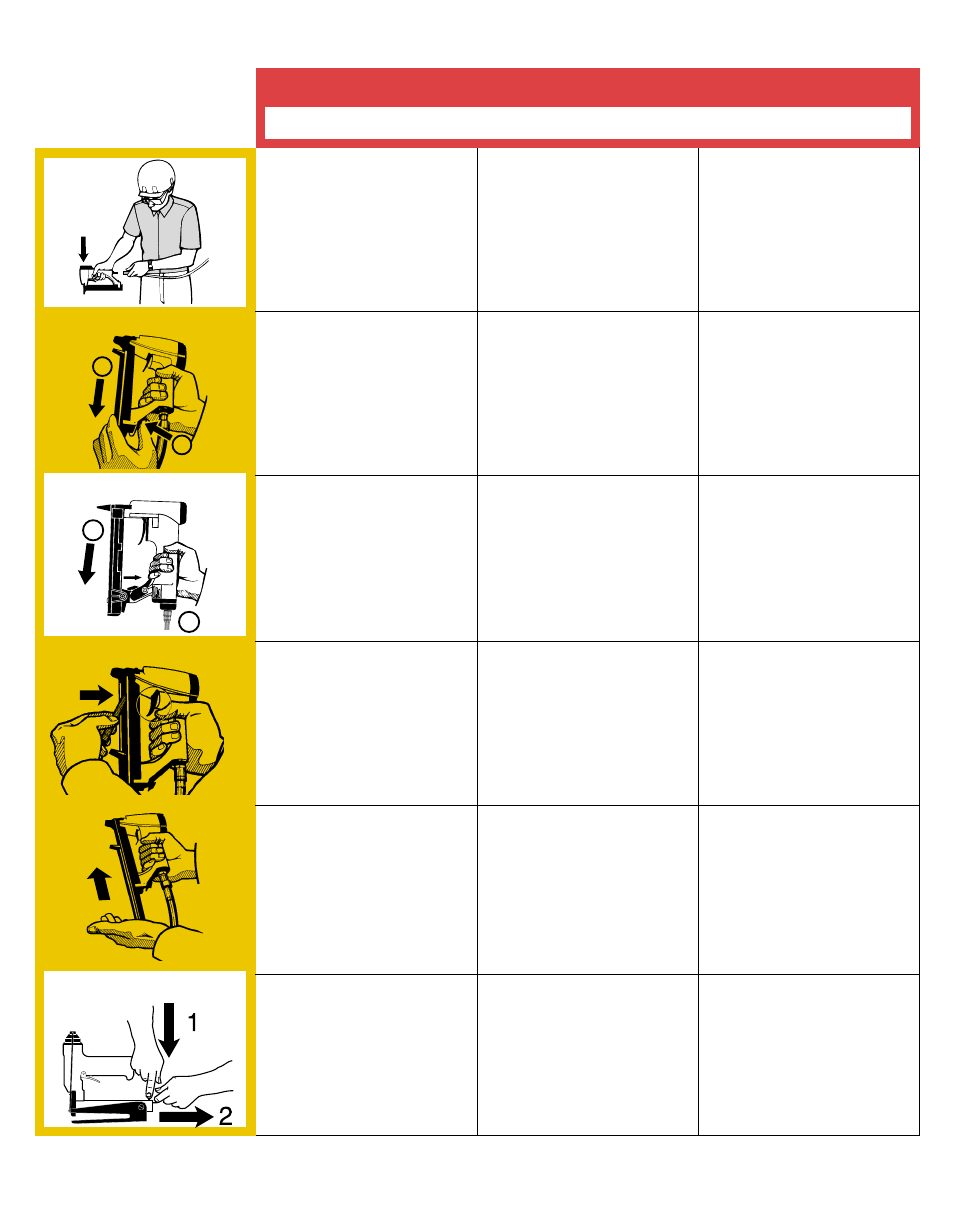 Sfw08/sj10, Sfw10/sft10, Dfp/f50 | Senco DFP User Manual | Page 3 / 16
