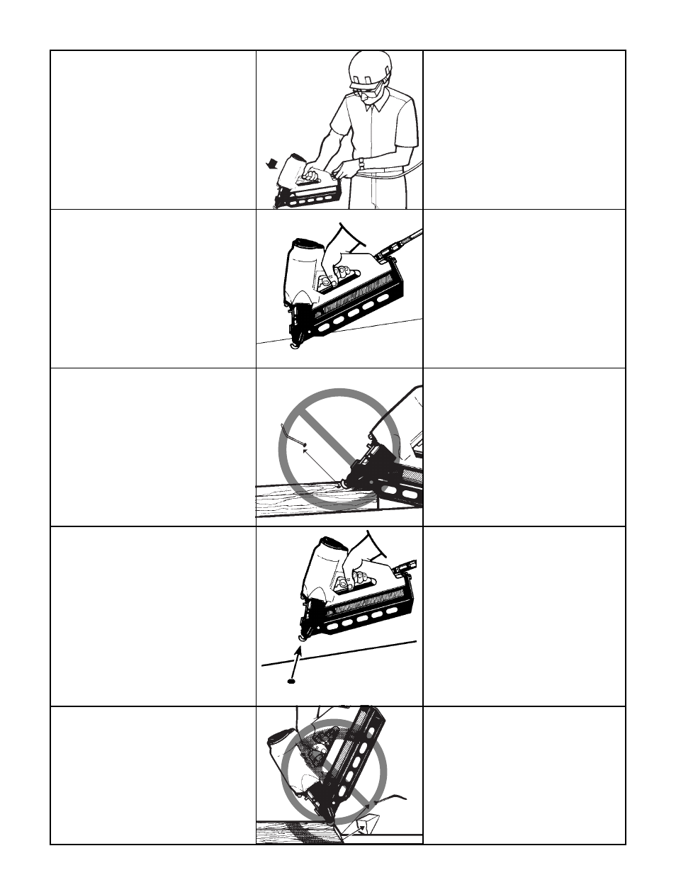 Safety warnings, Avisos de seguridad, Sicherheitshinweise | Consignes de sécurité | Senco SN4 User Manual | Page 4 / 16