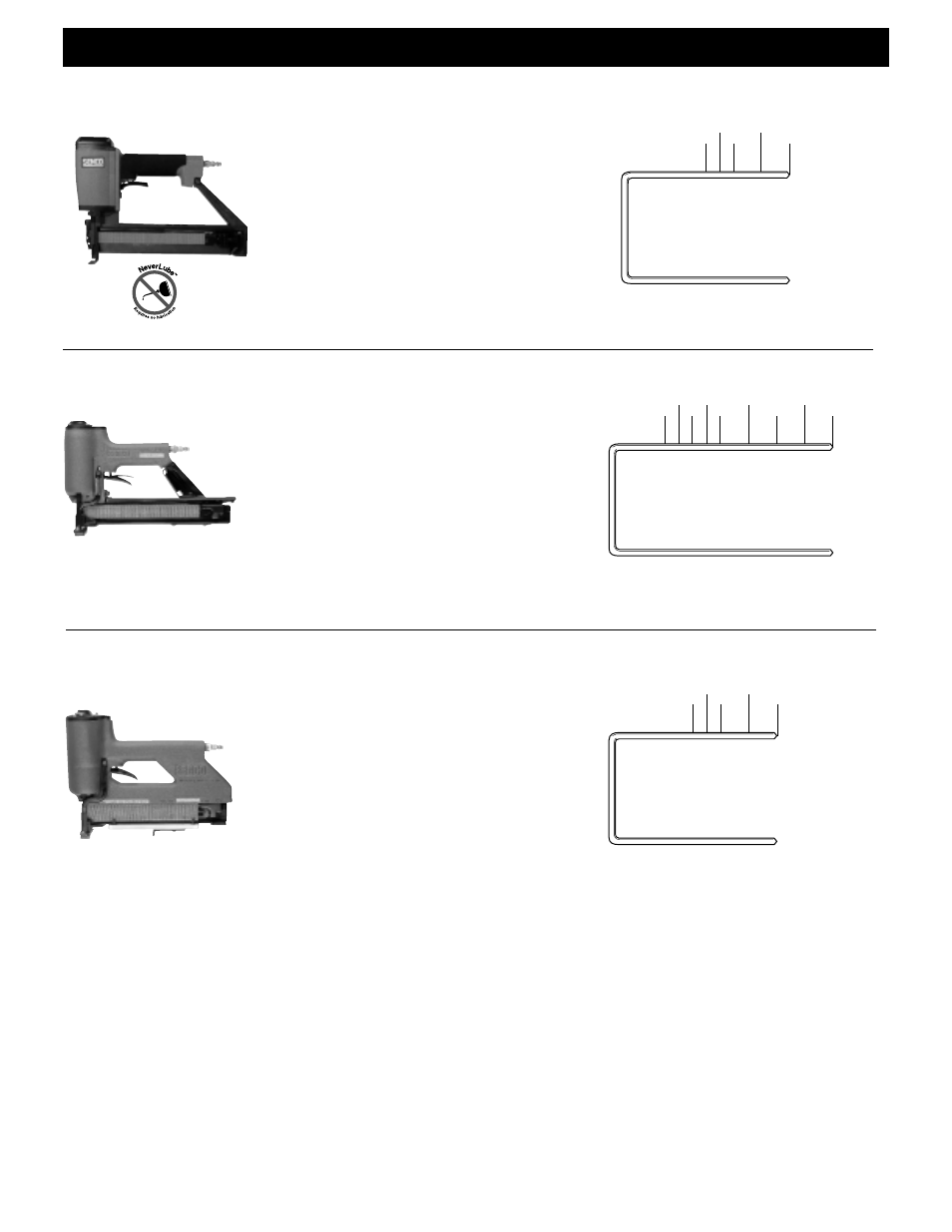 Senco PW/PW-2 User Manual | 1 page