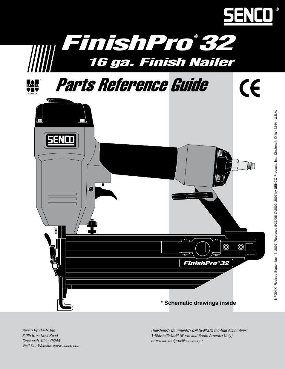 Senco FinishPro 32 User Manual | 4 pages