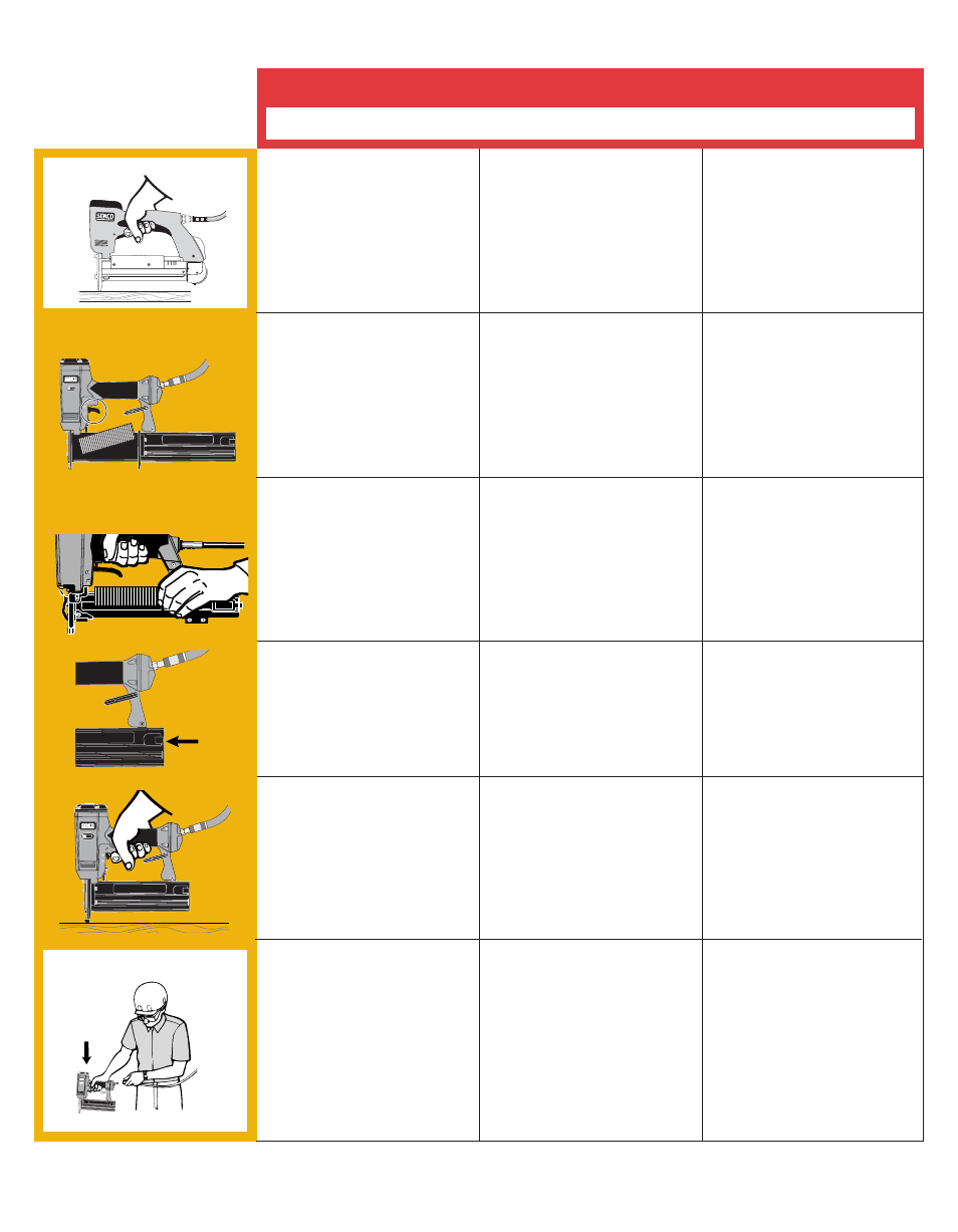 English espanol francais, 25xp, Finishpro | 10 / ls | Senco FinishPro 15 User Manual | Page 4 / 12