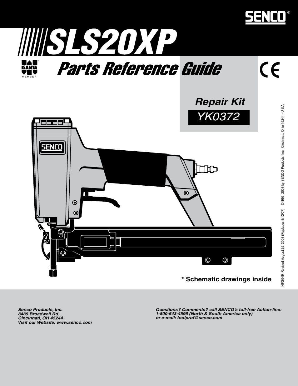 Senco SLS20XP  FR User Manual | 4 pages