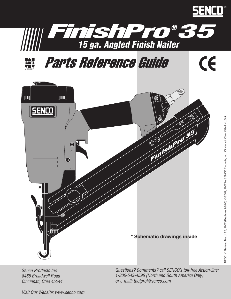 Senco FinishPro 35 User Manual | 4 pages