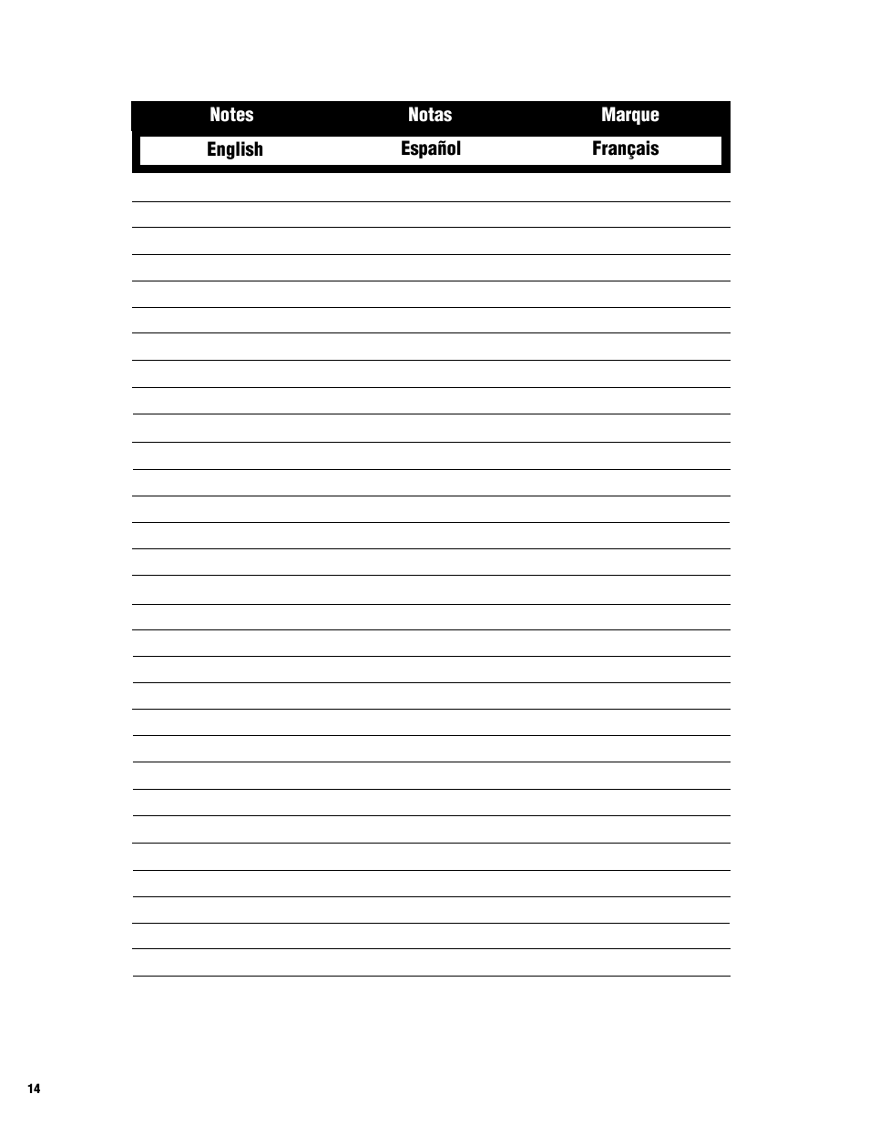 Senco HVST060 User Manual | Page 14 / 16