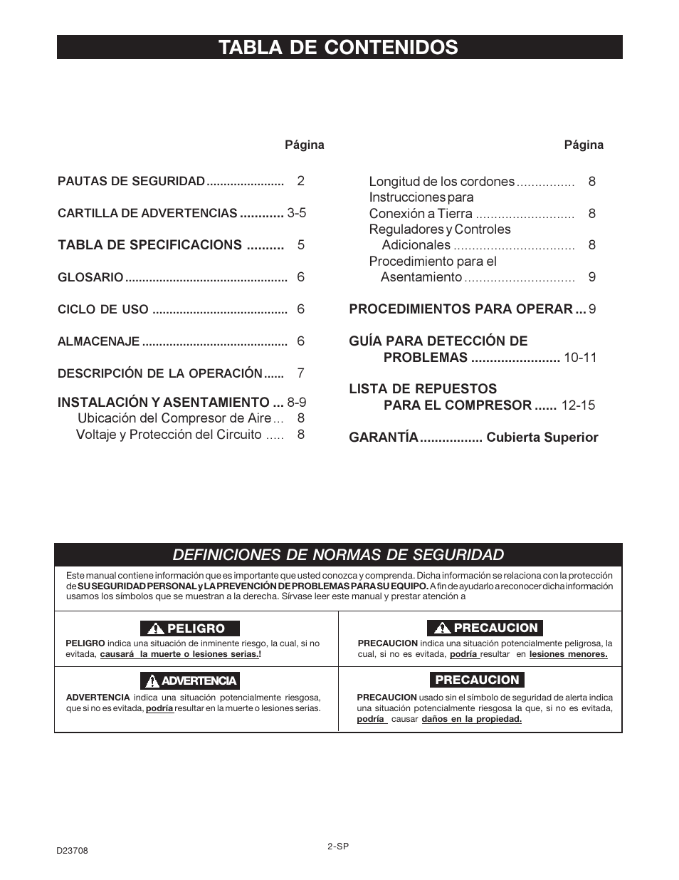 Senco ACCUSET PC2053-1 User Manual | Page 18 / 48