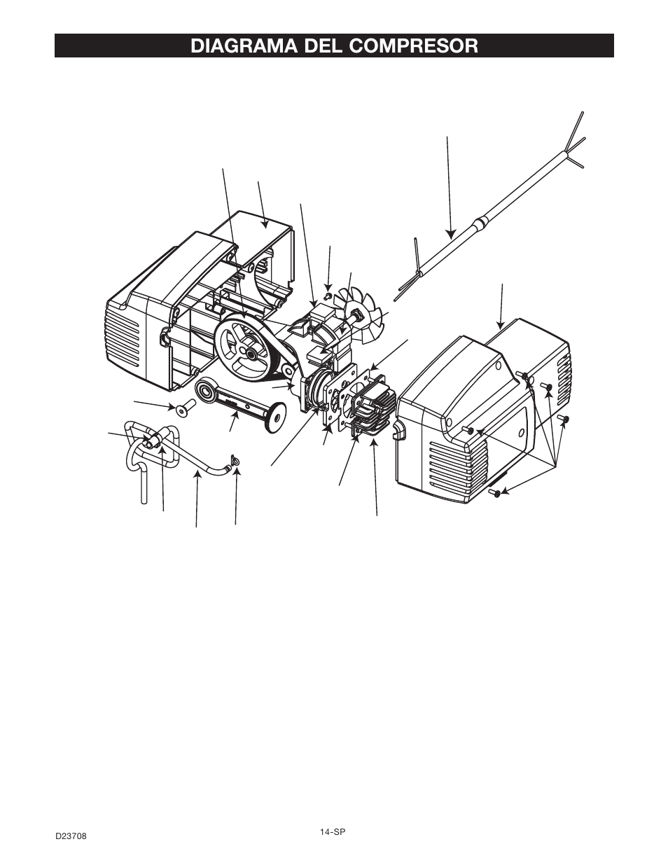 Diagrama del compresor | Senco ACCUSET PC2053-1 User Manual | Page 30 / 48