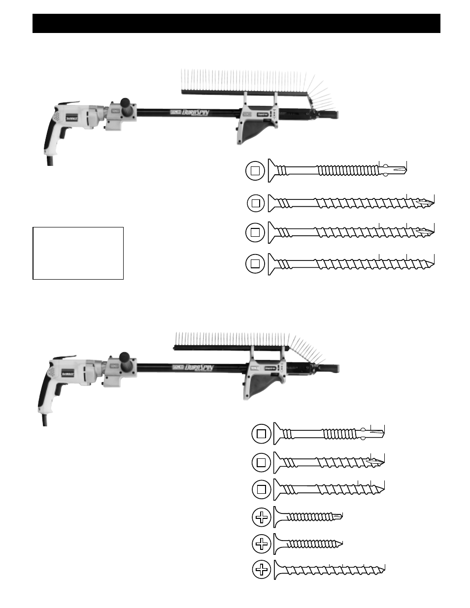 Senco DuraSpin DS200-D2 User Manual | 2 pages