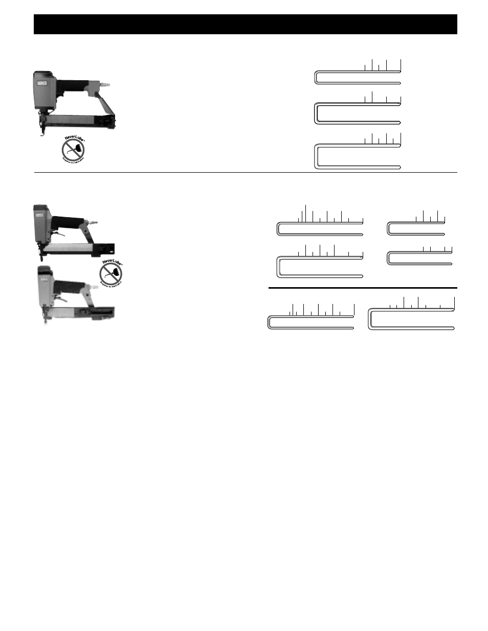 Senco Medium-Wire Stapler SLS20/SLS25 User Manual | 1 page