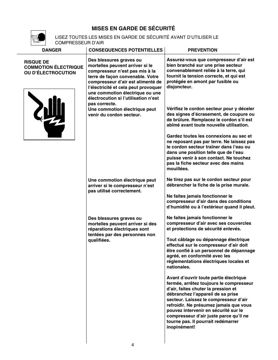 Senco WARRANTY PC1108 User Manual | Page 20 / 48