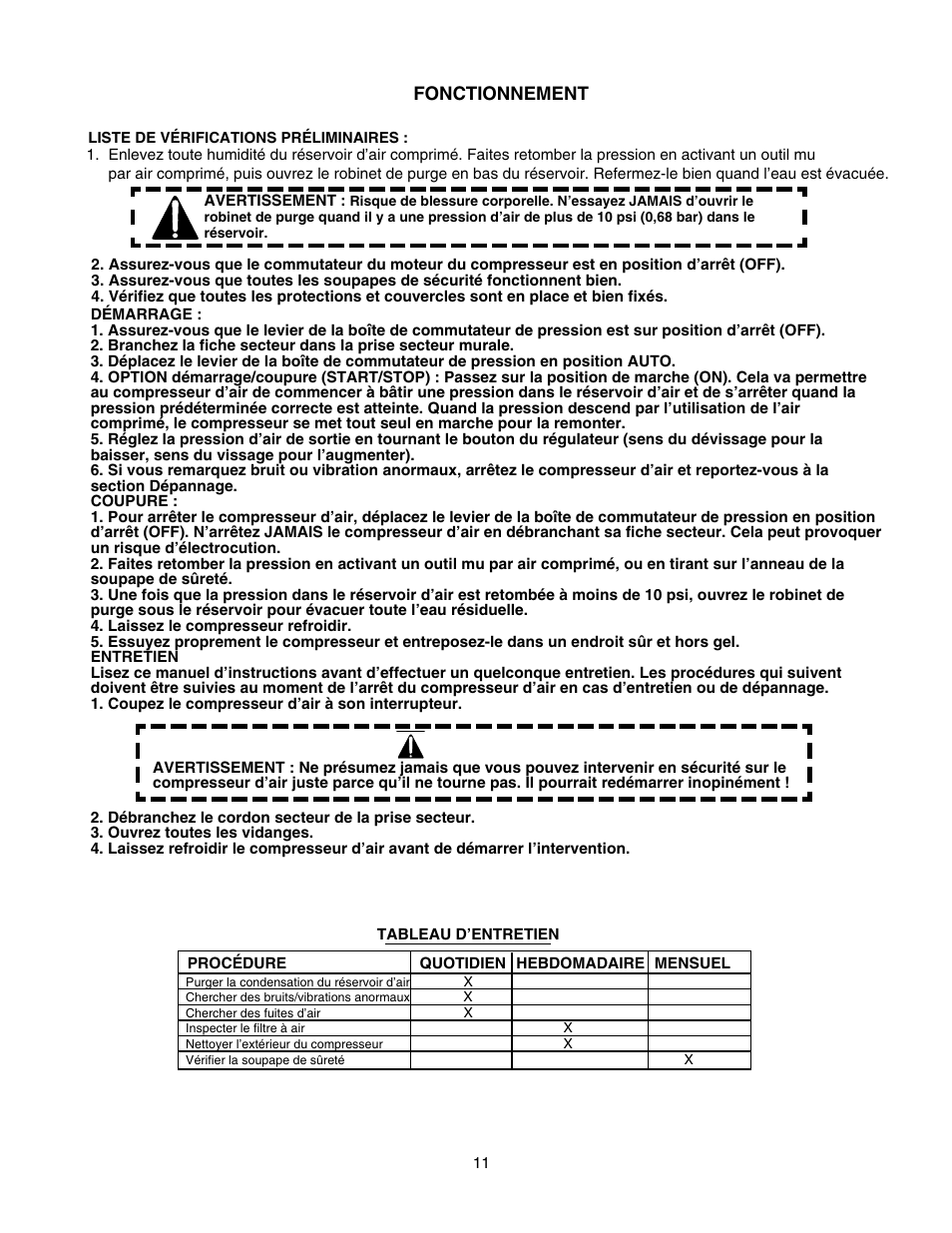 Senco WARRANTY PC1108 User Manual | Page 27 / 48