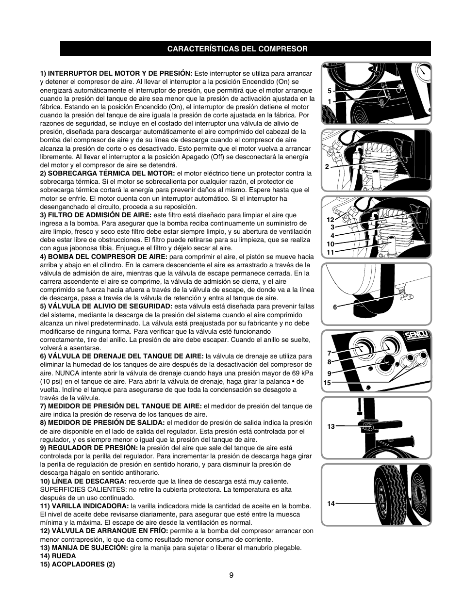 Senco WARRANTY PC1108 User Manual | Page 41 / 48
