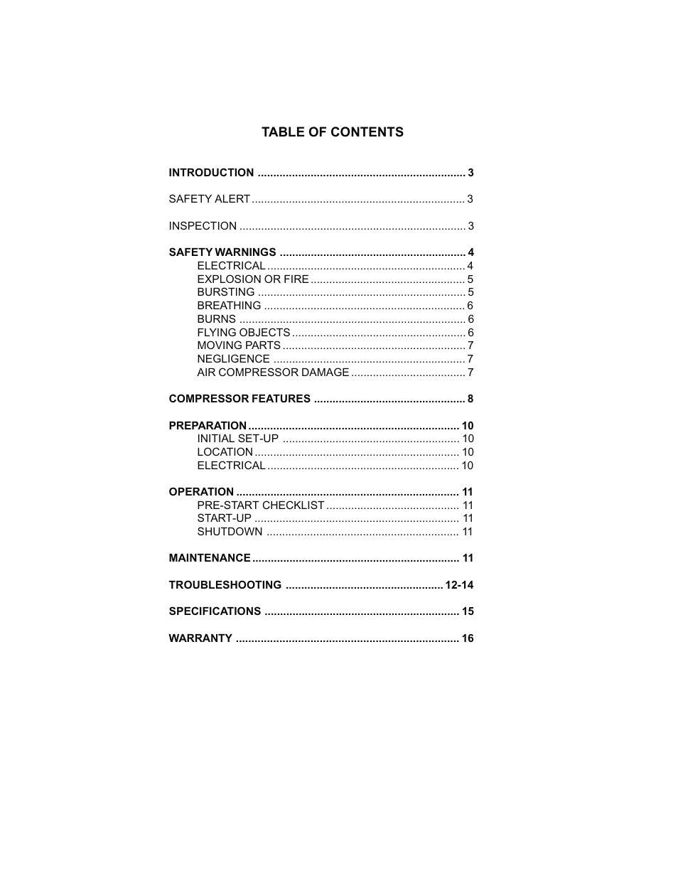 Senco PC1010 User Manual | Page 2 / 16