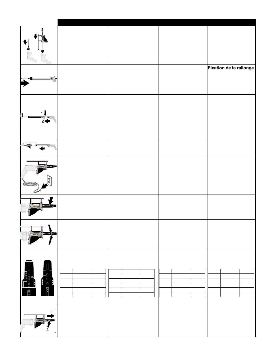 English deutsch nederlands francais, Tool operation, Utilisation de l’outil | Senco DS75 User Manual | Page 18 / 31
