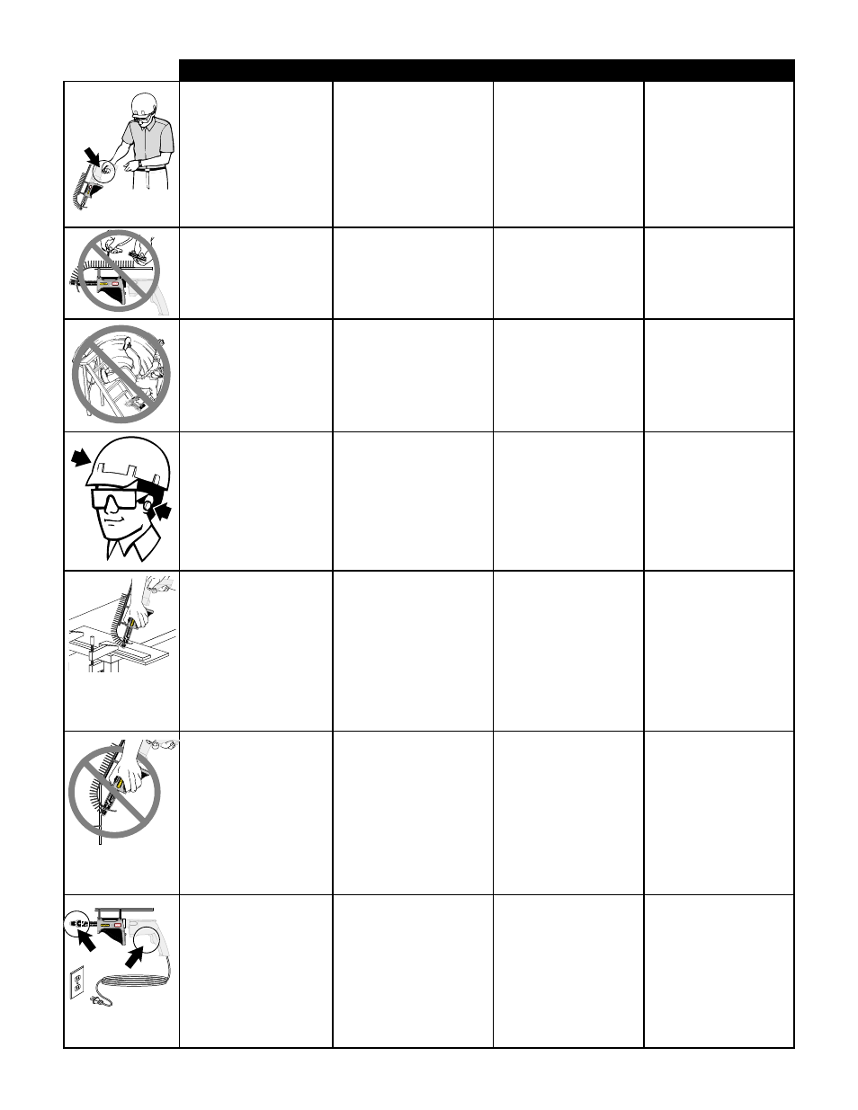 Suomi norwegian svenska dansk | Senco DS75 User Manual | Page 7 / 31